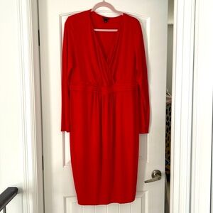 Red dress
